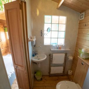 Log Cabin Bathroom 2