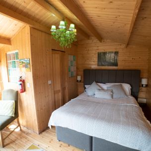 Log Cabin bedroom