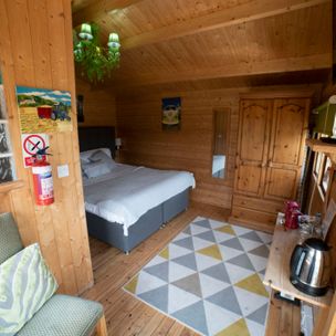 Log Cabin inside
